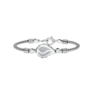 Signature Grand Chain Bracelet in 18K White Gold
