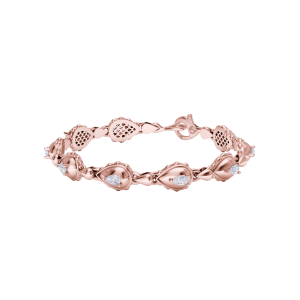 Rain Classic Bracelet in 18K Rose Gold