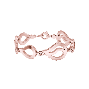 High Pure Royal Duo Bracelet in 18K Rose Gold