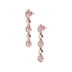 Signature Classic Dangles in 18K Rose Gold